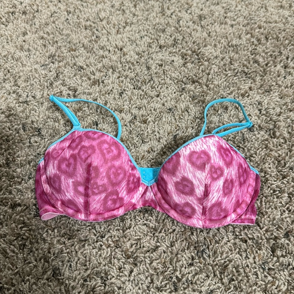 PINK Victoria's Secret Pink and Blue Bra